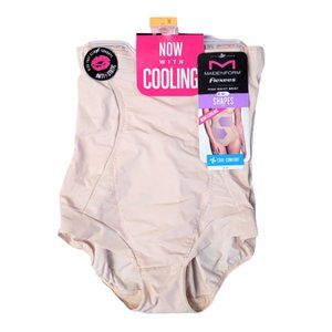 Maidenform Flexees High Waist Brief Shapewear with Cool Comfort NWT Women's M